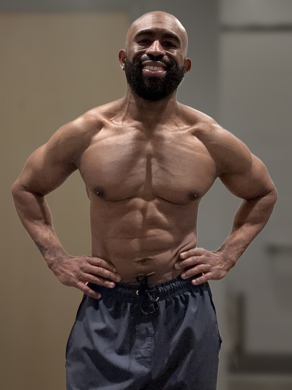 Coach Rashad in 2025 at about 165 pounds